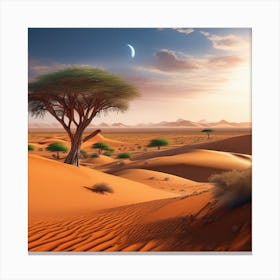 Sahara Desert 175 Canvas Print