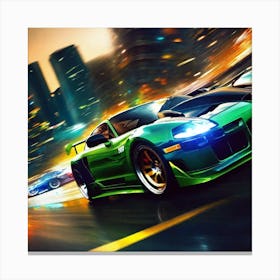 Need For Speed 10 Canvas Print