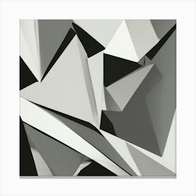 Abstract Geometric Shapes Canvas Print