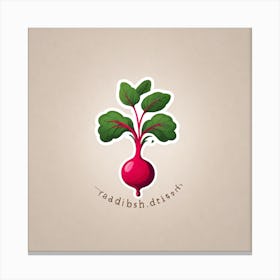 Beet Logo 1 Canvas Print