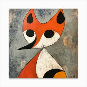 Foxie 1 Canvas Print