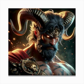 God Of War Canvas Print