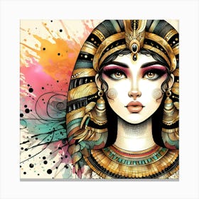 Egyptian Woman 27 Canvas Print