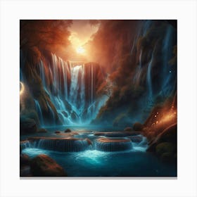 Faerie Waterfall Canvas Print