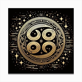 A Zodiac symbol, Cancer 2 Canvas Print