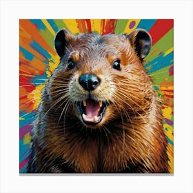 Beaver Canvas Print