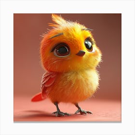 Cute Little Bird 13 Canvas Print