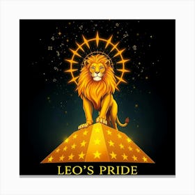 Leo'S Pride 3 Canvas Print