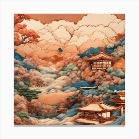 Asian Landscape 2 Canvas Print