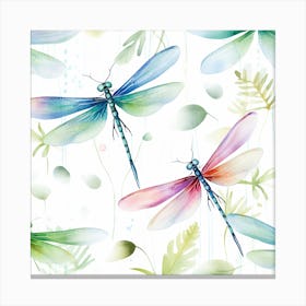 Dragonflies 8 Canvas Print