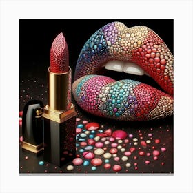 Lipstick Canvas Print