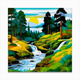 Waterfall Canvas Print