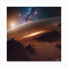 Galaxy view Canvas Print
