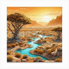 Sahara Desert 1 Canvas Print