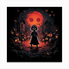 Spooky Halloween Canvas Print