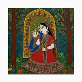 Indian Princess 1 Canvas Print