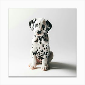 Dalmatian dog Canvas Print