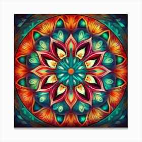 Mandala Design Canvas Print