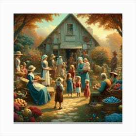 Old Country Canvas Print