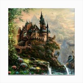 Fairytale Castle Canvas Print