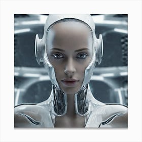 Cyborg 61 Canvas Print