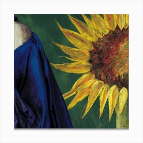 Sunflower By Van Gogh Canvas Print