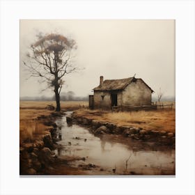 Stone Farm Neutral 14 Canvas Print