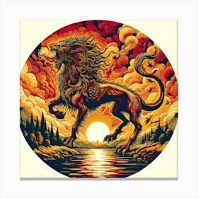 Sunset Saga 3 Canvas Print