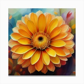 Dahlia 1 Canvas Print