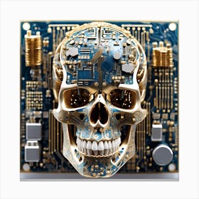 Ghost in the Machine 1.1 Canvas Print