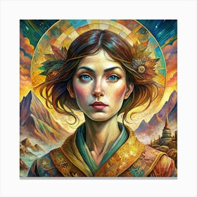 Elle est Belle Canvas Print