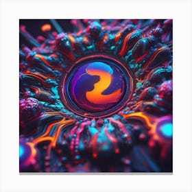 Firefox Logo Canvas Print