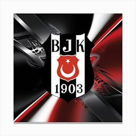 Beşiktaş J.K Logo Wall Art 5 Canvas Print