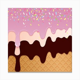 Ice Cream 17 Canvas Print