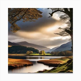 Scotland Landscape 6 Canvas Print