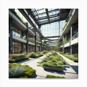 Atrium 2 Canvas Print