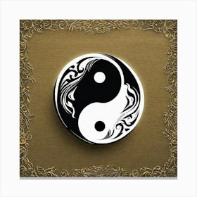 Yin Yang 81 Canvas Print