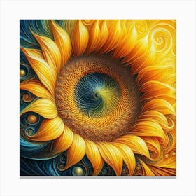 Sunflower 11 Canvas Print