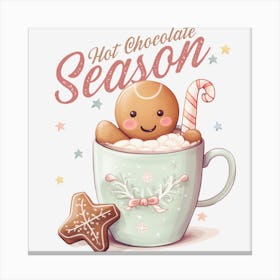 Hot Chocolate Season Canvas Print