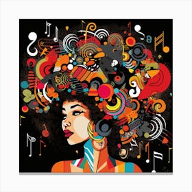 Music Notes Canvas Print