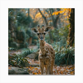 Giraffe 101 Canvas Print