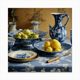 Une Table À Manger Photography In Style Anna Atkin (4) Canvas Print