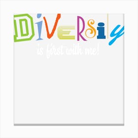 Diversity Canvas Print