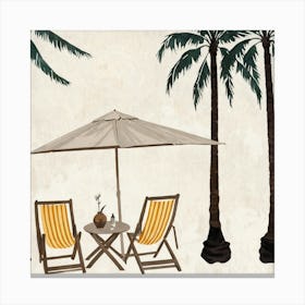 Palm Trees 1 Canvas Print