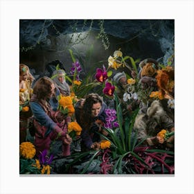 Flora And Fauna Canvas Print