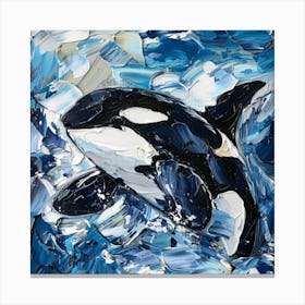 Orca Whale 2 Canvas Print
