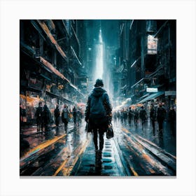 Cityscape 4 Canvas Print