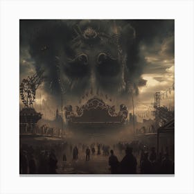 Carnival Of The Dead Canvas Print