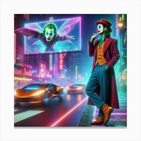 Joker 436 Canvas Print