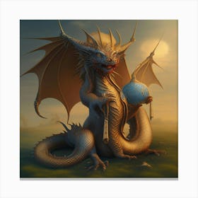 Dragon 3rd Edition Canvas Print